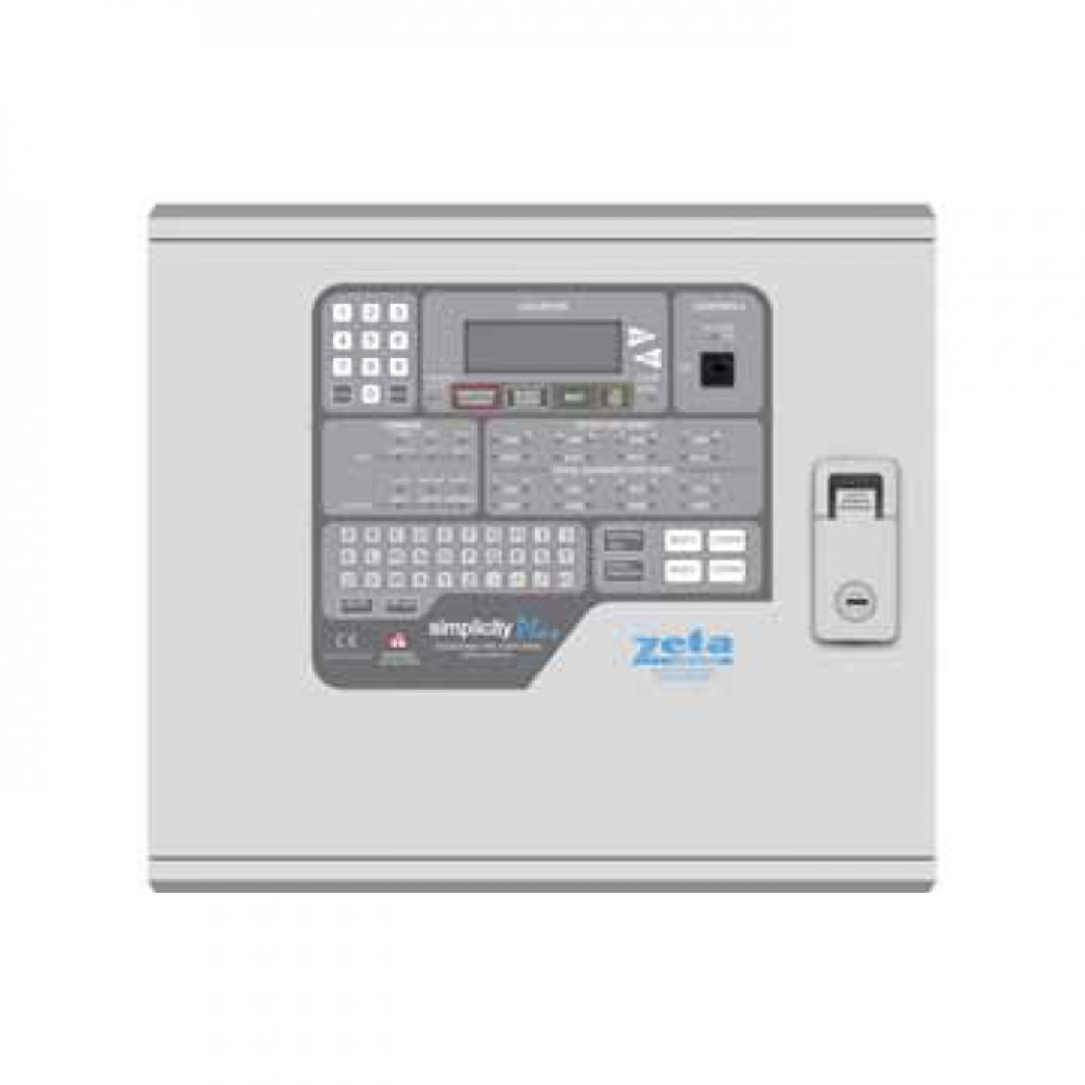 Simplicity Plus 126(1 Loop, 126Devices) Analogue Addressable Fire Alarm Panel (Metal Enclosure)